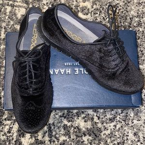 Cole Haan Zerogrand Wing Black Velvet 7.5